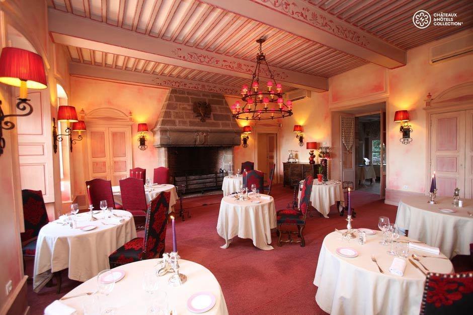 Hotel Chateau De Castel Novel - Les Collectionneurs Варец Ресторан фото
